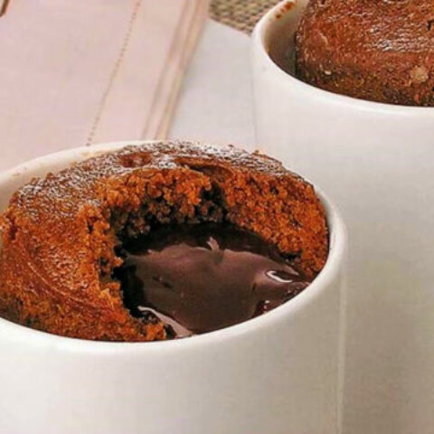 Petit gateau na caneca